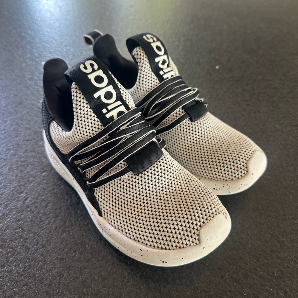 Adidas Black and White Sneakers Modern Slip-On